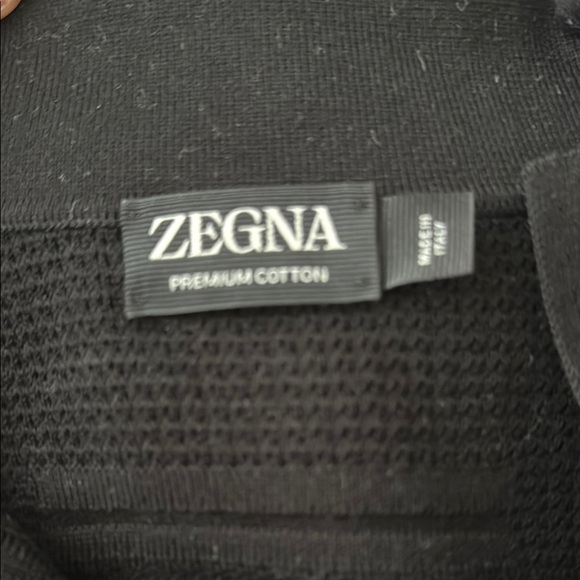 ZEGNA ✨never used✨ Black Polo Shirt for Men - size L - Picture 7 of 7